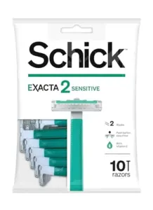 Schick Exacta2 Sensitive Disposable Razor, B00CGTCSJ4