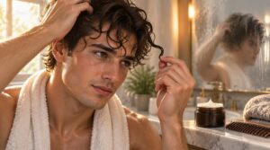 scrunch waves or finger-coil curls scrunch waves or finger-coil curls