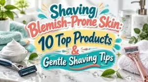 shaving blemish prone skin shaving blemish prone skin