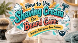 shaving cream for beard care