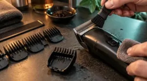 step 2: remove guards, brush hair step 2: remove guards, brush hair