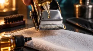 step 9: apply clipper blade oil step 9: apply clipper blade oil