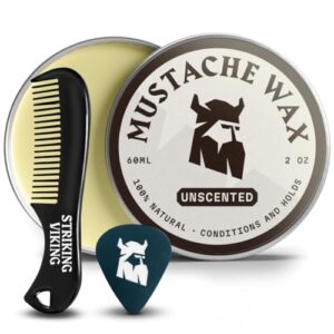 Striking Viking Mustache Wax Kit B09NT1WY2M