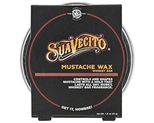 Suavecito Whiskey Bar Mustache Wax B07Y14NSFB