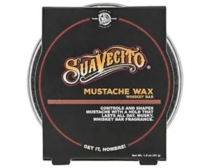 Suavecito Whiskey Bar Mustache Wax B07Y14NSFB