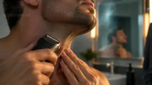 target missed neck hairs without repeated passes target missed neck hairs without repeated passes