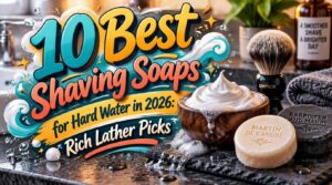 the best shaving soap for hard water