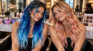 vibrant hair color ideas: from electric blue to rose gold vibrant hair color ideas: from electric blue to rose gold