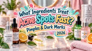 what ingredients treat acne spots fast