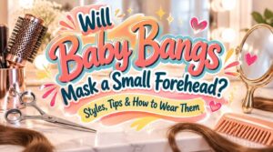will baby bangs mask a small forehead will baby bangs mask a small forehead
