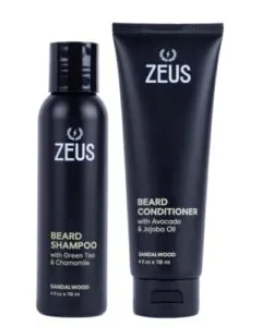 ZEUS Sandalwood Beard Wash Set B0GZ98KVC7